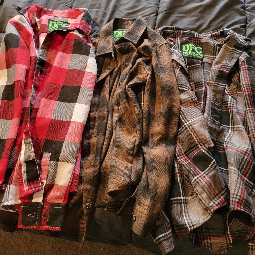 Dixxon youth flannel medium